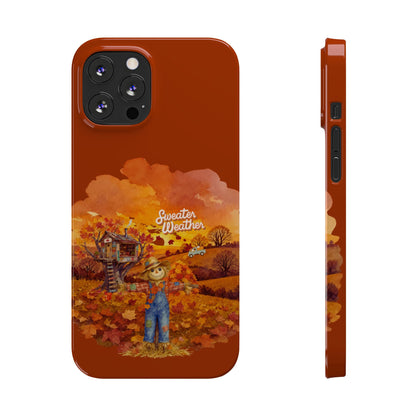 Slim Phone Case – Sweater Weather – Compatible with iPhone 11–17 Series