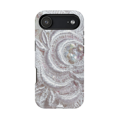 Impact-Resistant Phone Case – Lace Veil