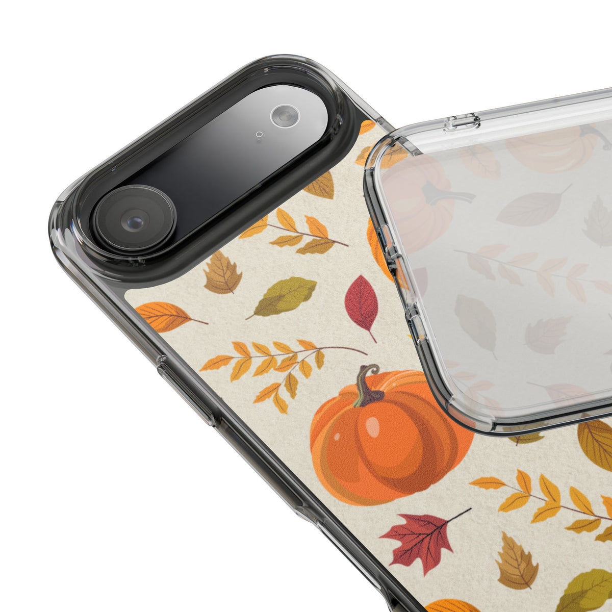 Clear Phone Case – Falling for Pumpkin