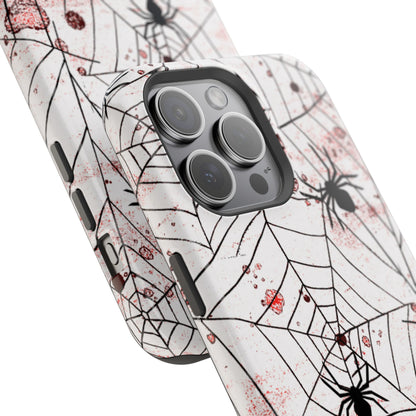 Impact-Resistant Phone Case – Blood Web