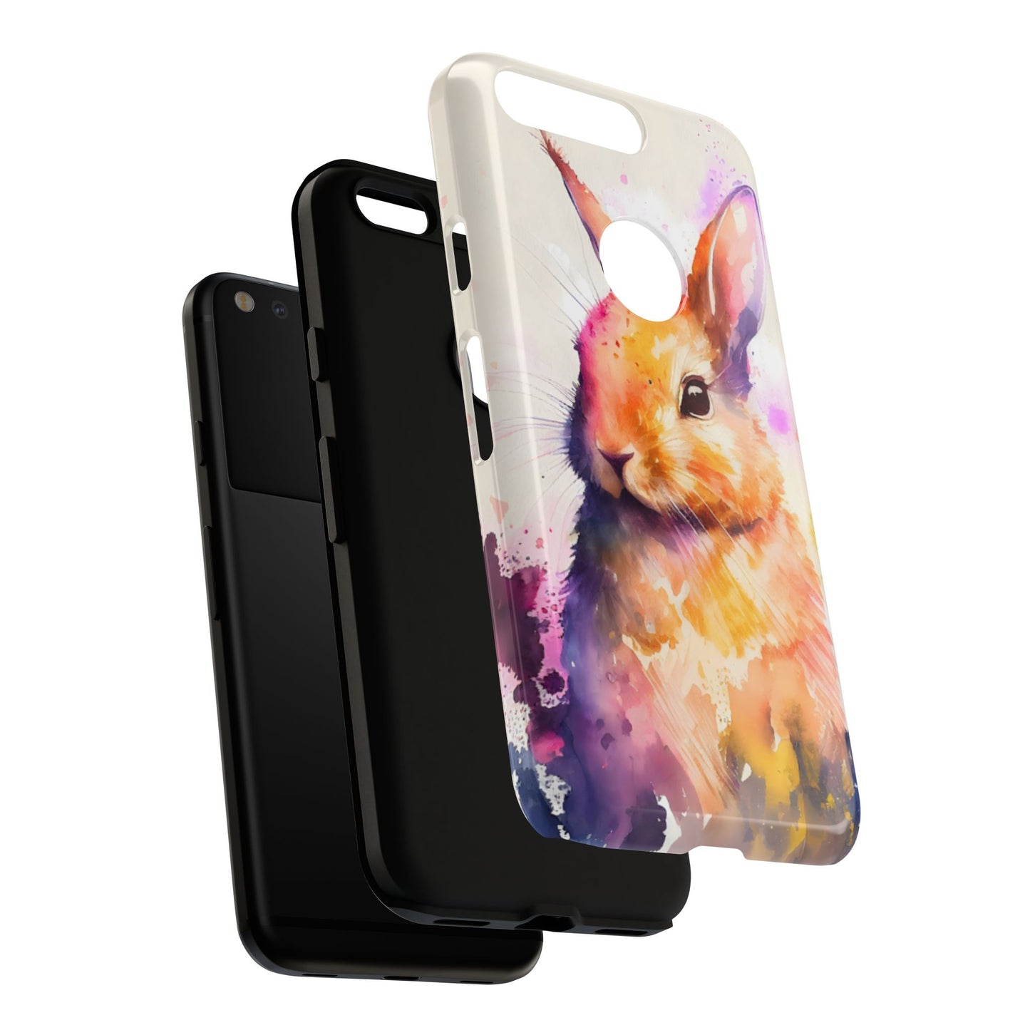 Protective Phone Case – Painted Hare