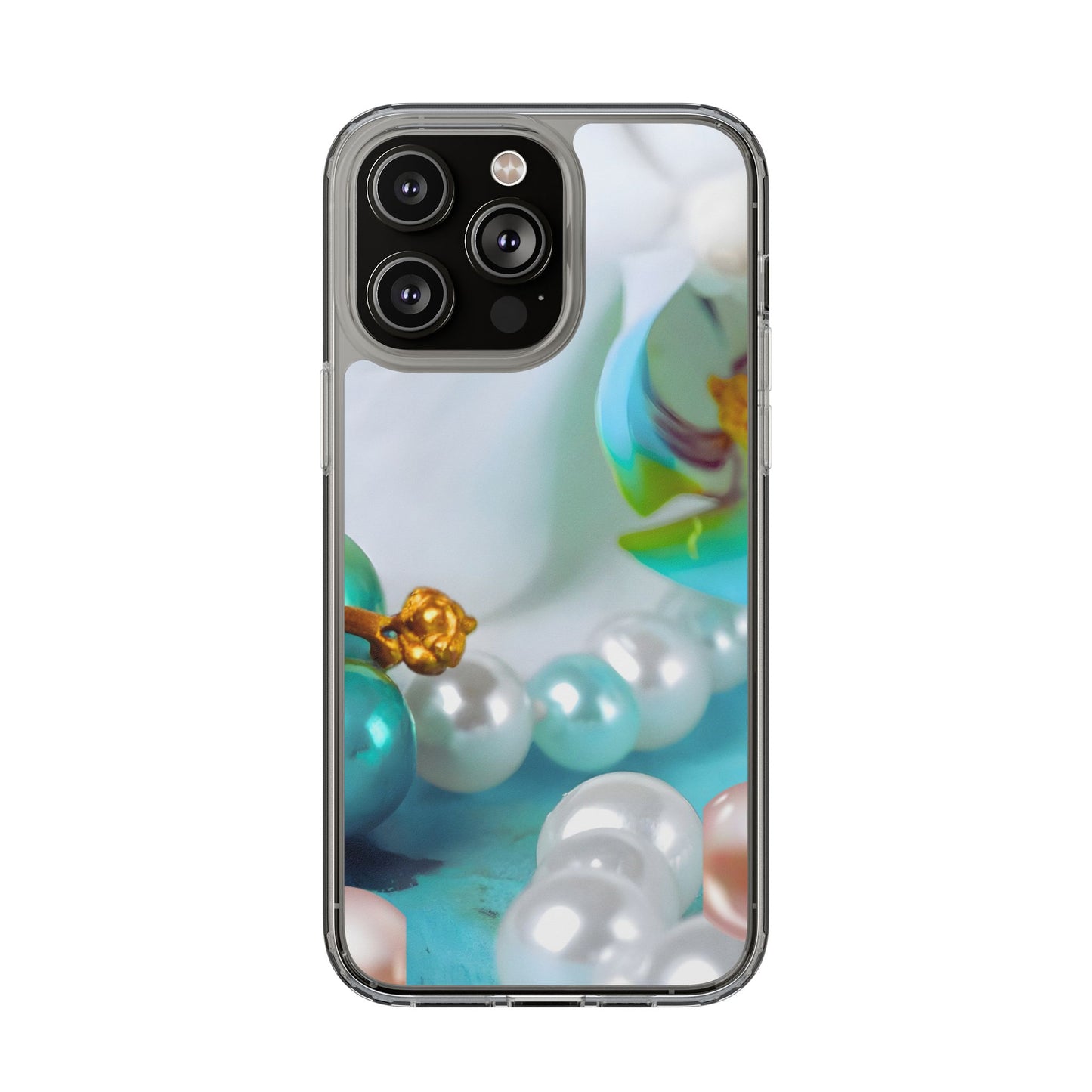 Clear Phone Case – Mermaid's Pearl