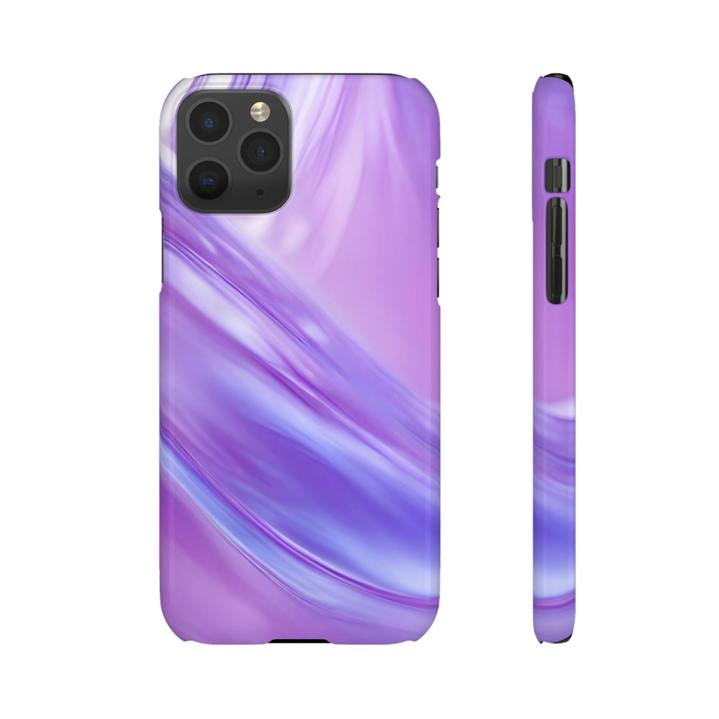 Snap Phone Case – Lavender Wave