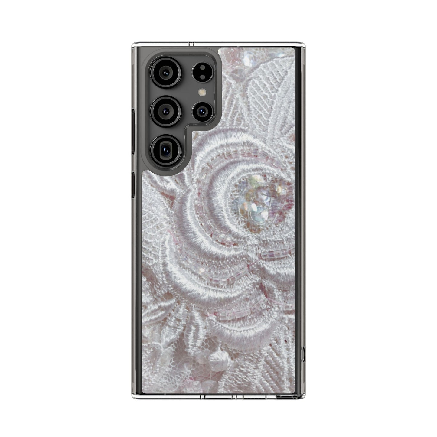 Clear Phone Case – Lace Veil