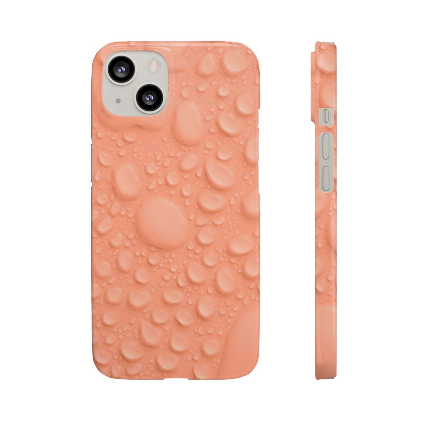 Snap Phone Case – Apricot Rain