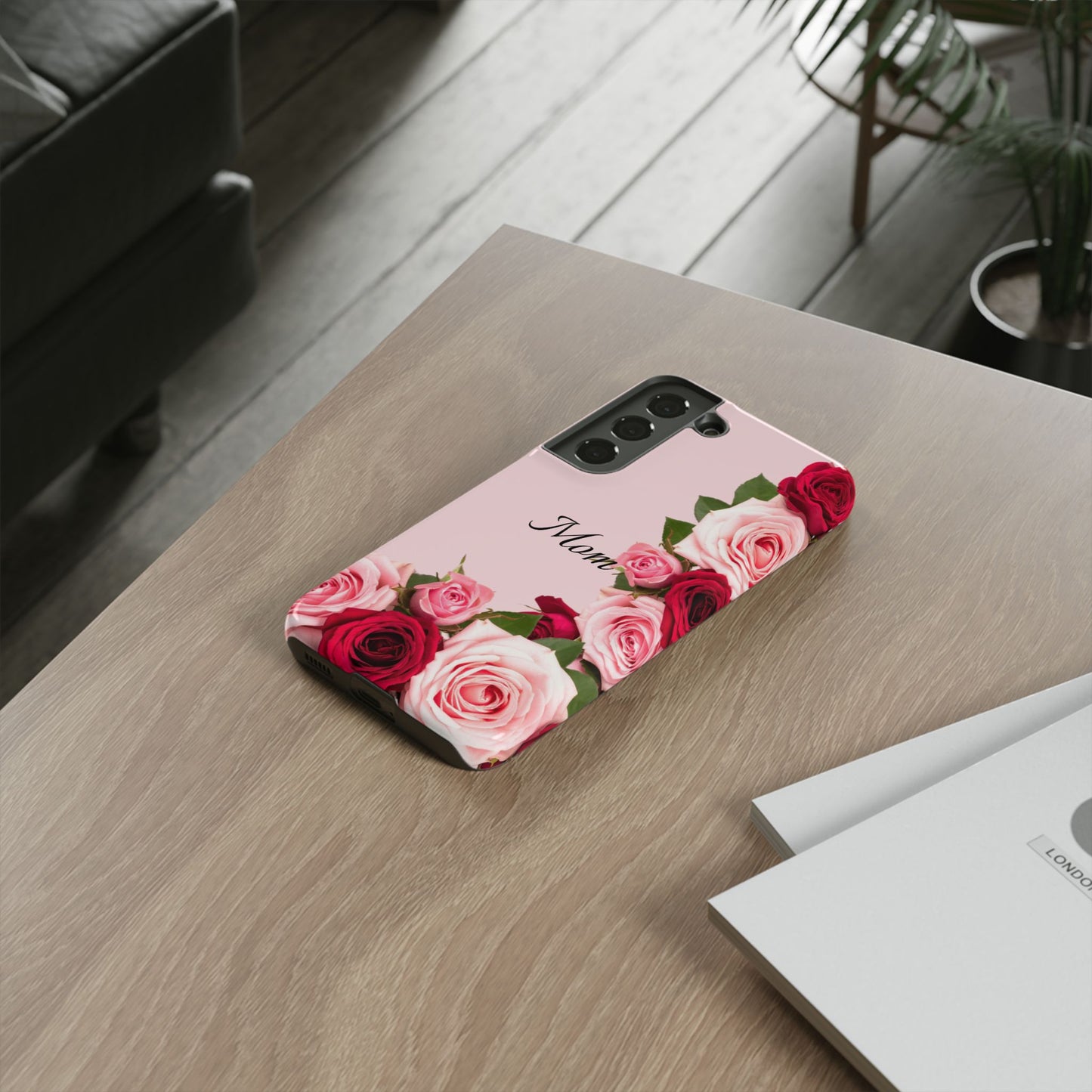 Protective Phone Case – Mom’s Rose Bouquet
