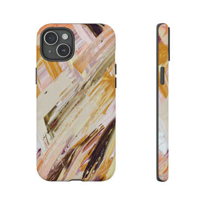 Protective Phone Case – Brush & Bronze