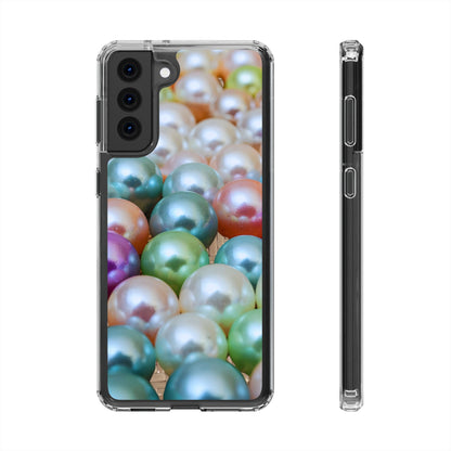 Clear Phone Case – Pearl Pop