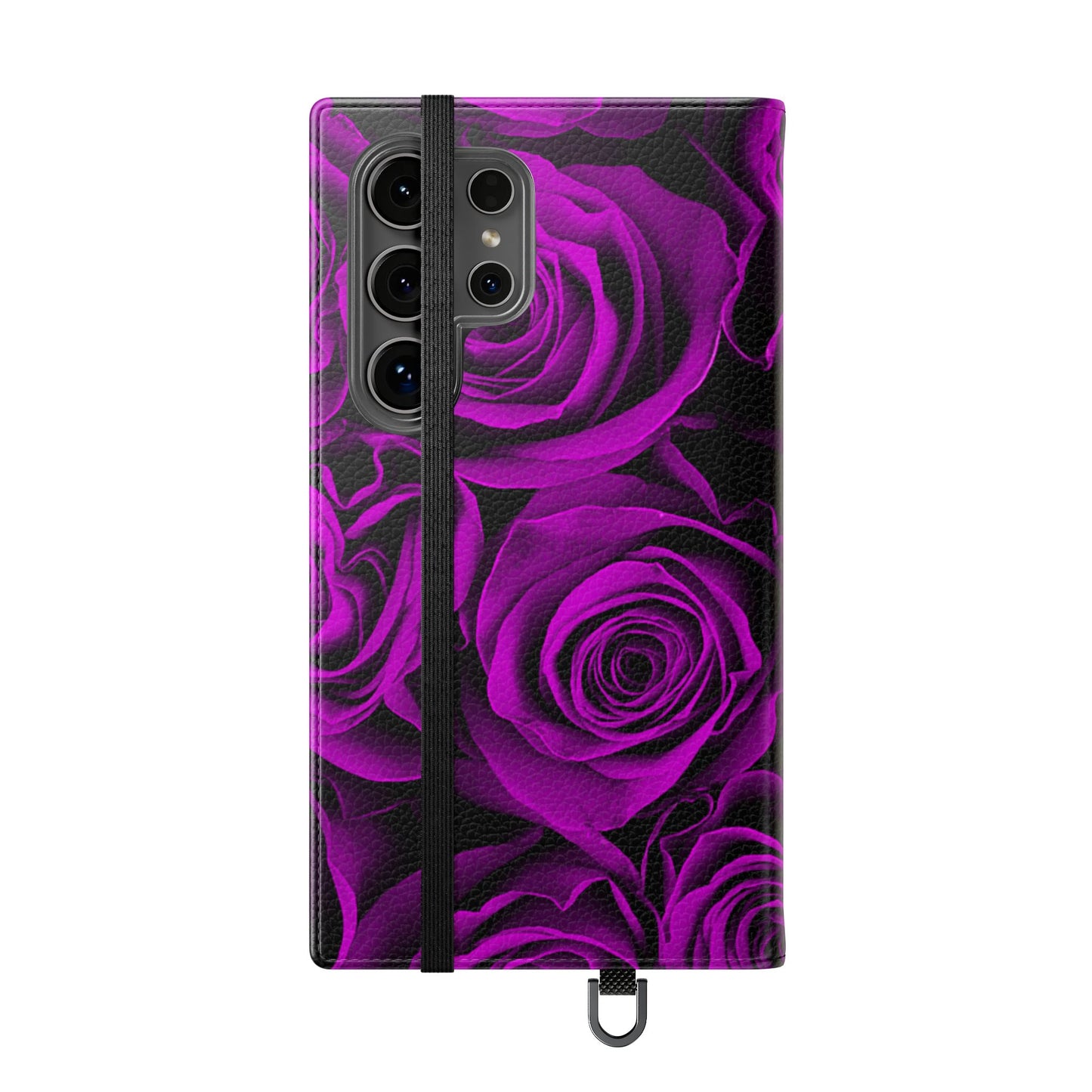 Flip Case – Amethyst Roses