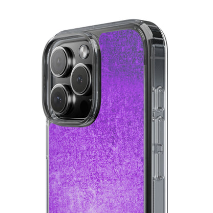 Clear Phone Case – Violet Voltage