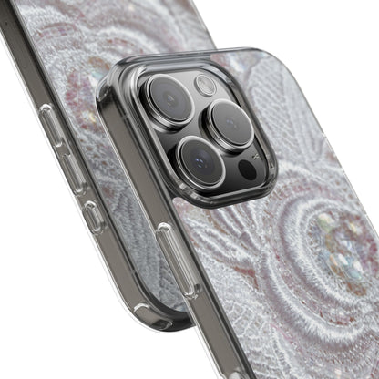 Clear Phone Case – Lace Veil
