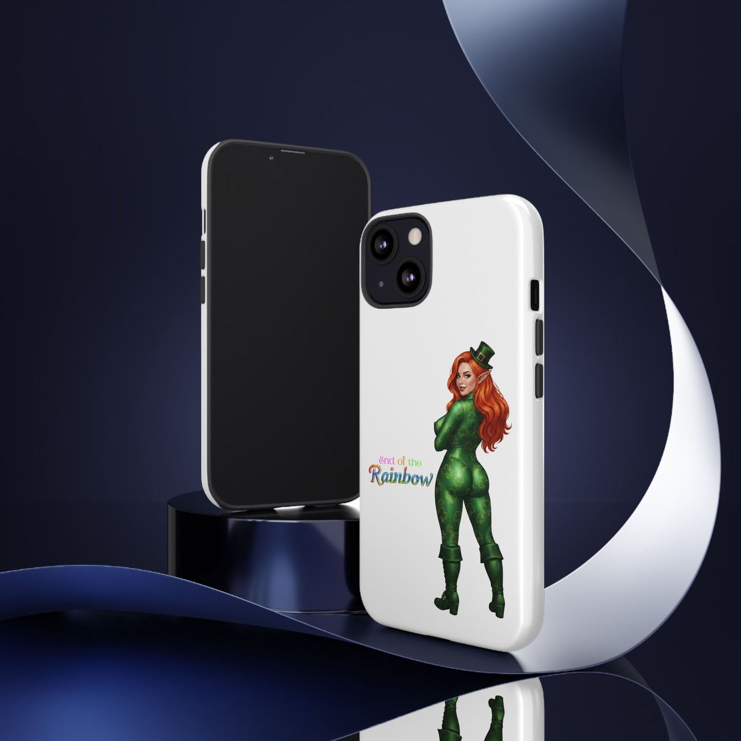 Protective Phone Case – “End of the Rainbow” St. Patrick’s Day Design