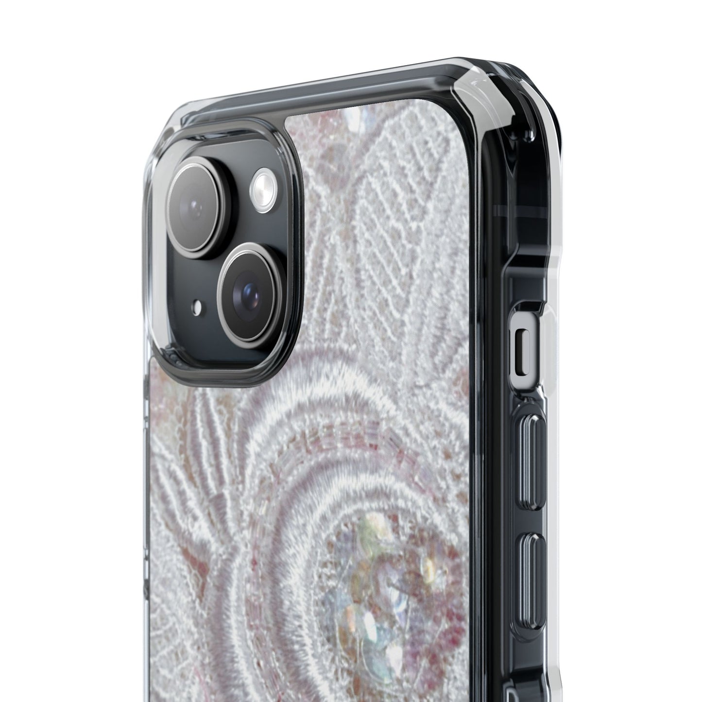 Clear Magnetic Phone Case – Lace Veil