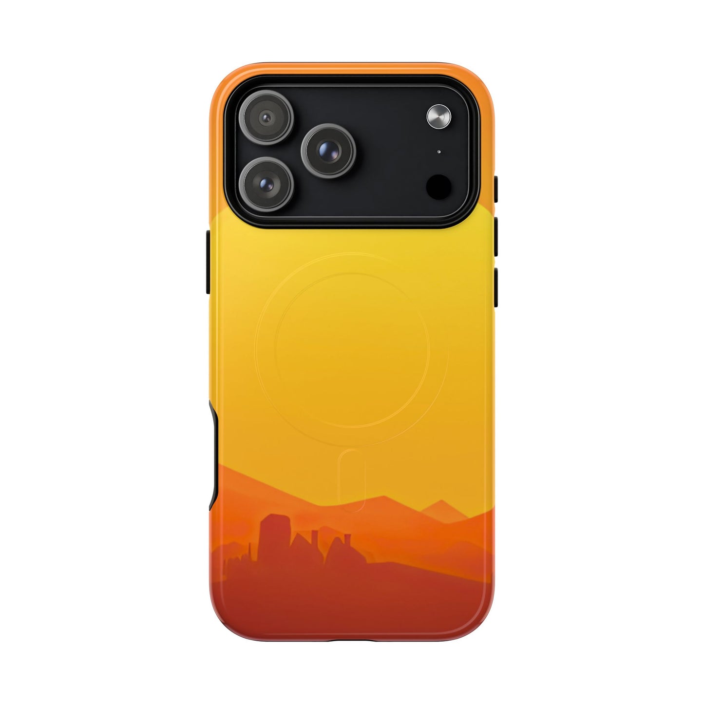 Protective Magnetic Phone Case — Desert Sunrise