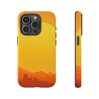Protective Phone Case – Desert Sunrise