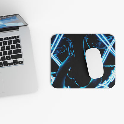 Rectangle Mouse Pad – Neon Anarchy
