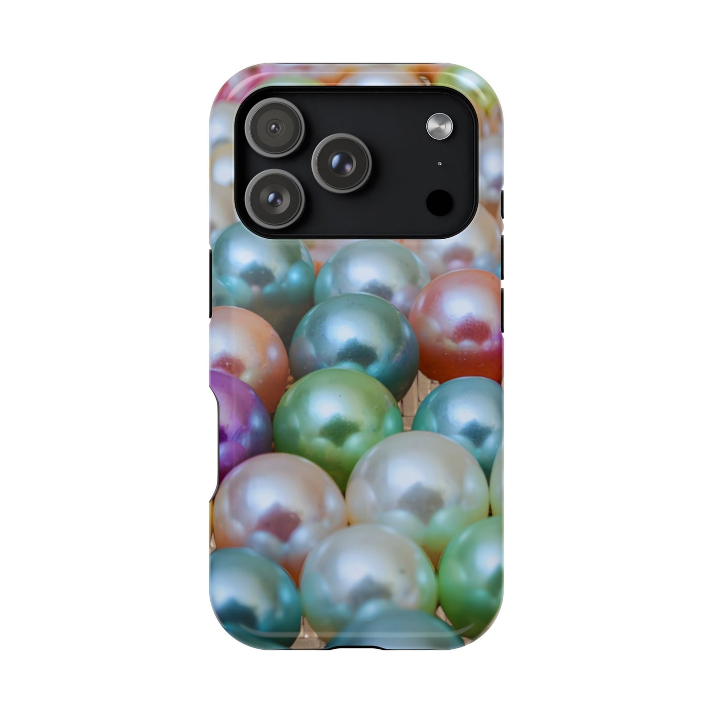Impact-Resistant Phone Case – Pearl Pop