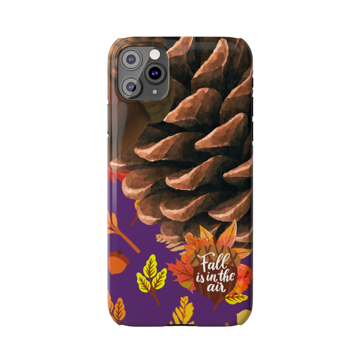 Slim Phone Case – Pine & Plenty – Compatible with iPhone 11–17 Series
