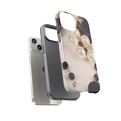 Protective Phone Case – Noir Pearl