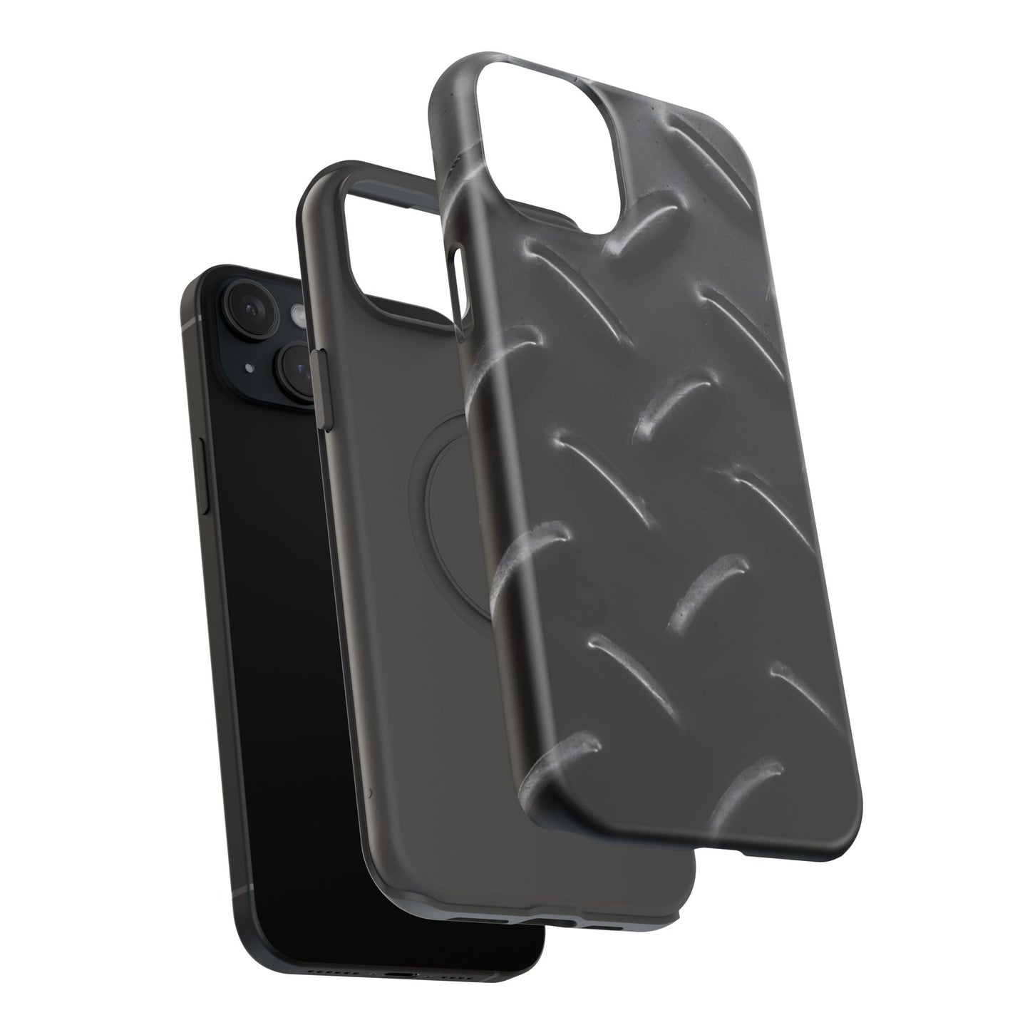 Impact-Resistant Phone Case – Blackout Plate