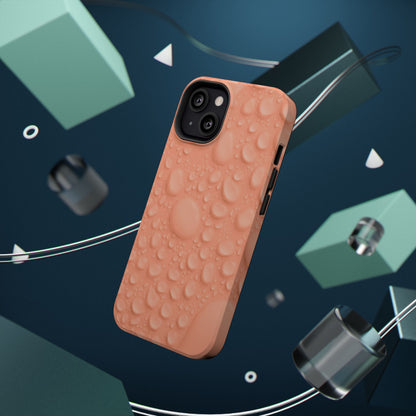 Impact-Resistant Phone Case – Apricot Rain