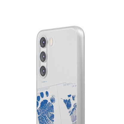 Flexi Case – Mom’s Little Blue Footprints
