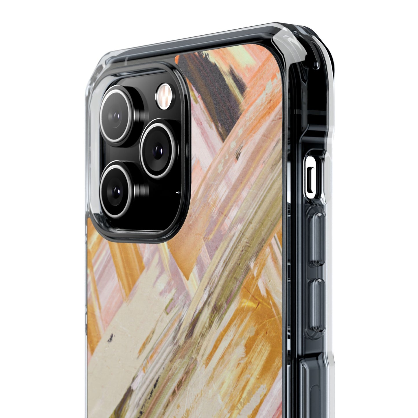 Clear Magnetic Phone Case – Brush & Bronze