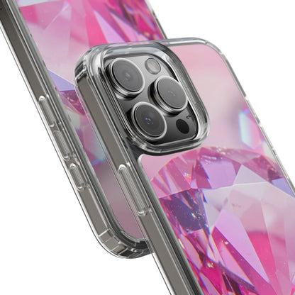 Clear Phone Case – Pink Ice