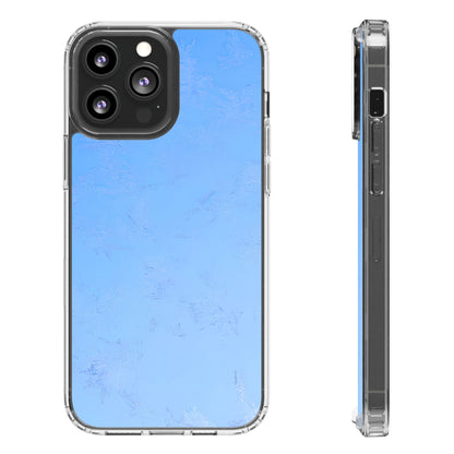 Clear Phone Case – Azure Fade