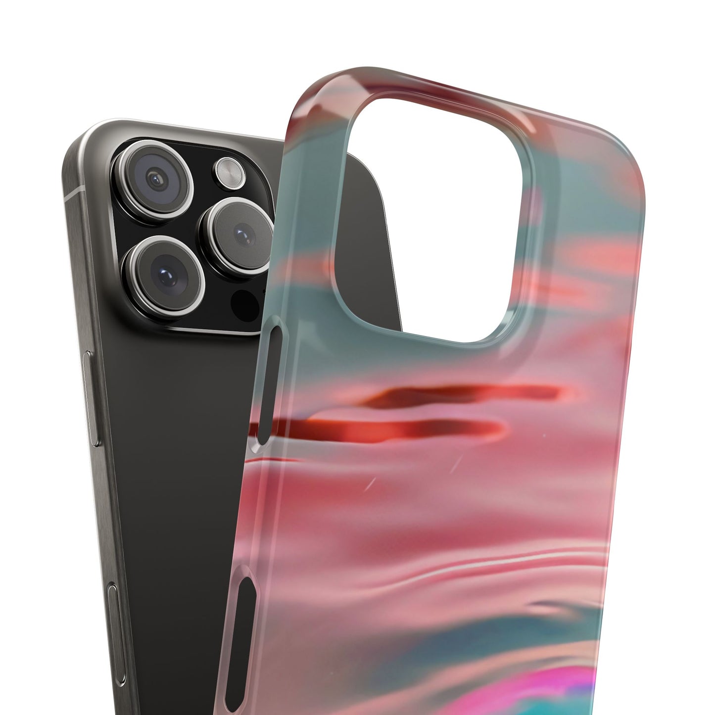 Slim Phone Case – Liquid Sunset