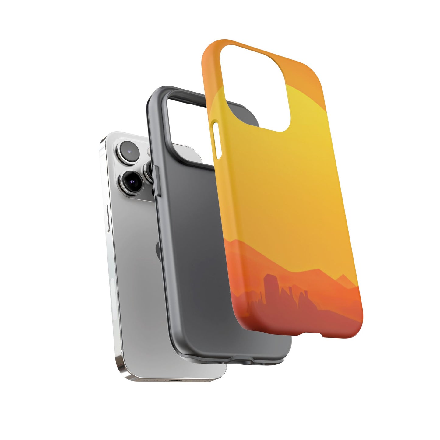 Protective Phone Case – Desert Sunrise