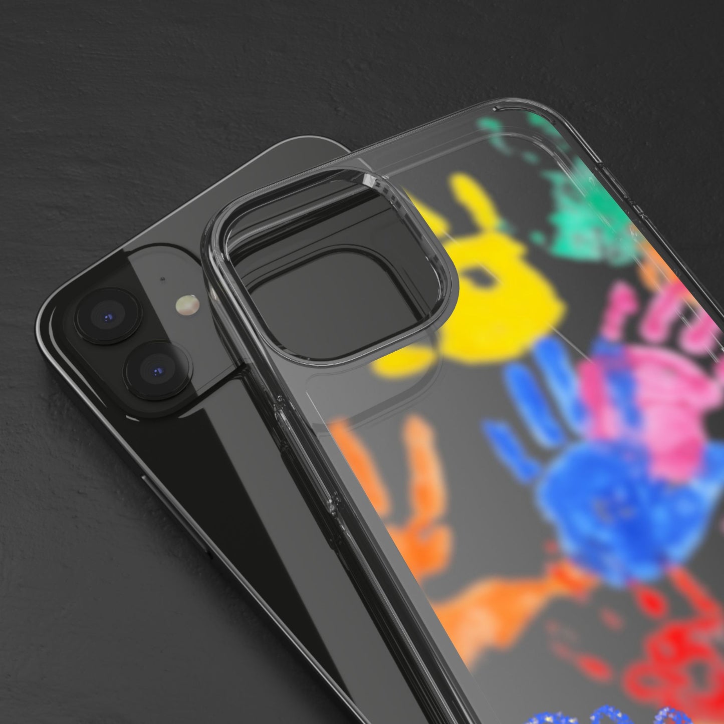 Clear Phone Case – Handprint Memories