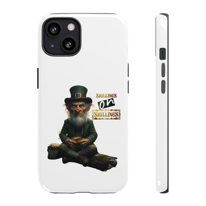 Protective Phone Case – Leprechaun “Shillings on Shillings” Print