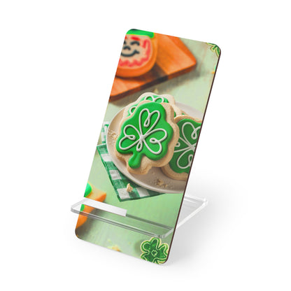 Phone Stand – Shamrock Cookie St. Patrick’s Day Design