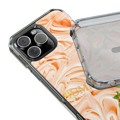 Clear Phone Case – Peach Sorbet