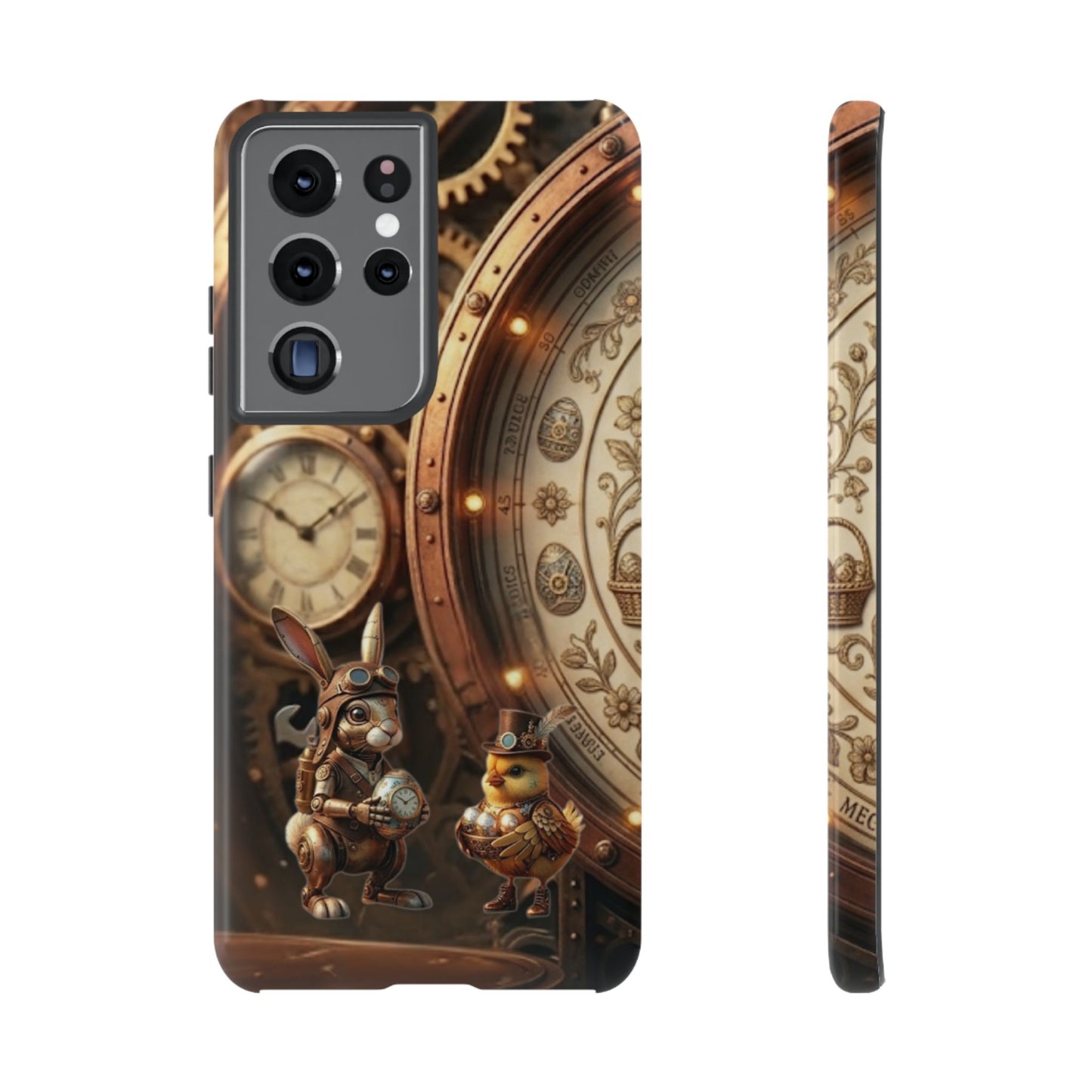 Protective Phone Case – Clockwork Cottontail