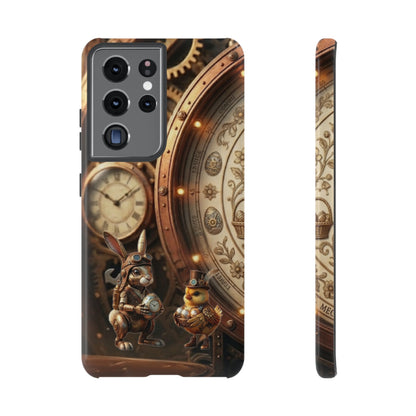 Protective Phone Case – Clockwork Cottontail