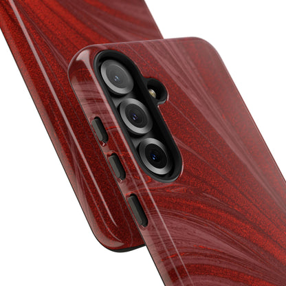 Protective Phone Case – Crimson Current