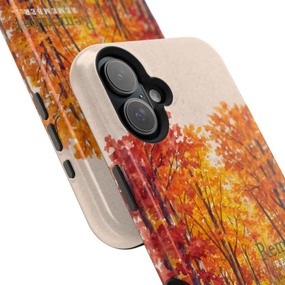 Impact-Resistant Phone Case – Autumn Remembered – Compatible with iPhone 11–17 & Samsung Galaxy S22–S26 Series