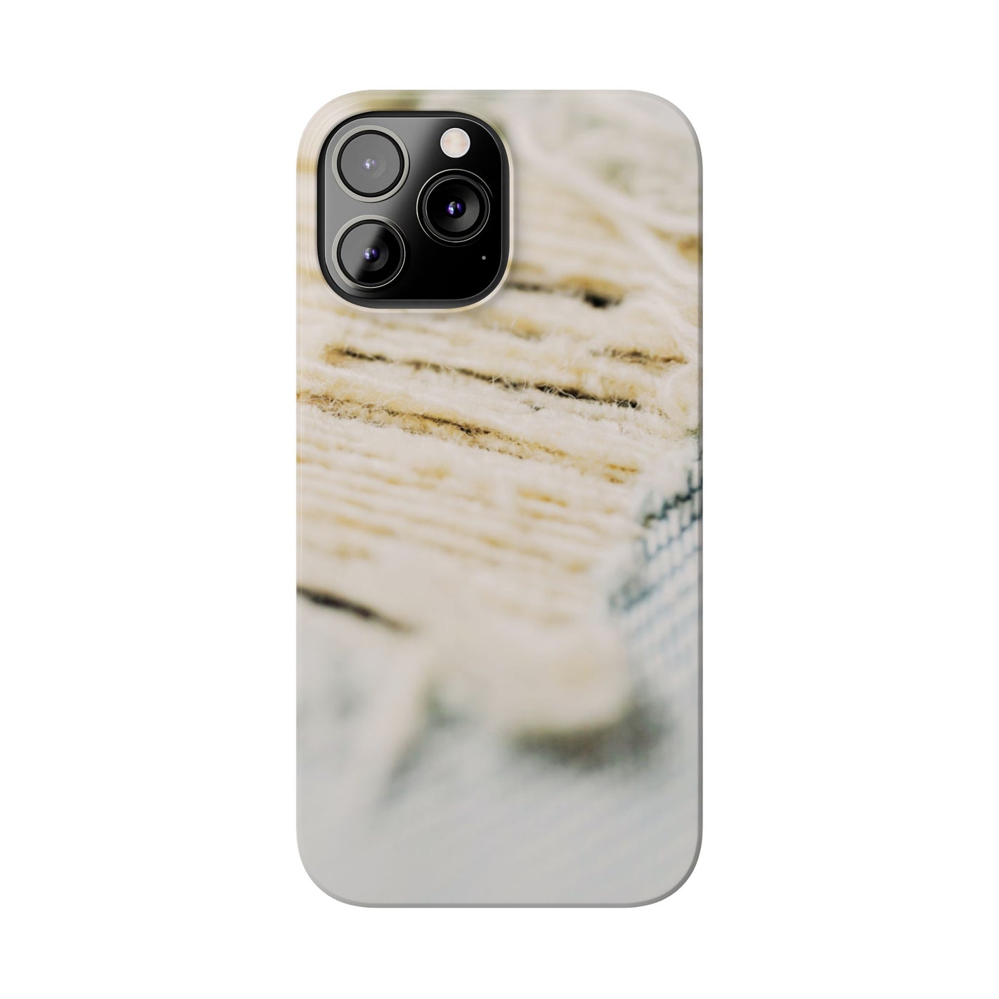Slim Phone Case – Woven Warmth