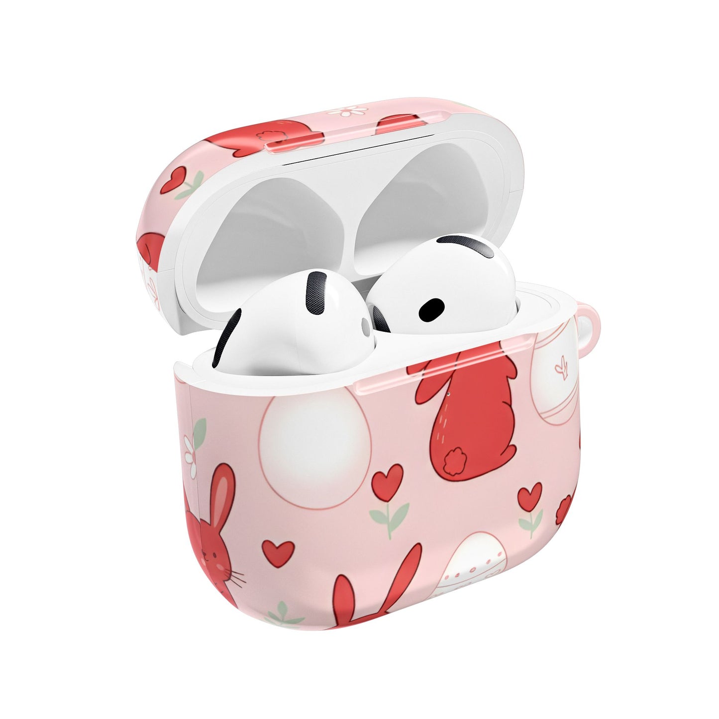 Earbud Case Cover – Hop & Hearts