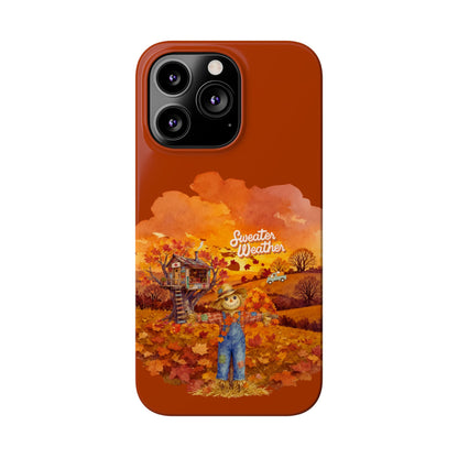 Slim Phone Case – Sweater Weather – Compatible with iPhone 11–17 Series