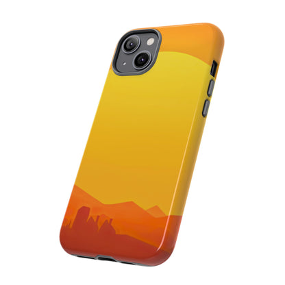 Protective Phone Case – Desert Sunrise
