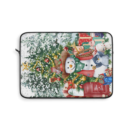 Slim Neoprene Laptop Sleeve – Christmas Came to Town