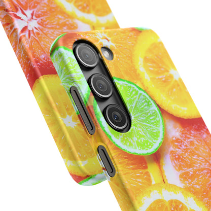 Snap Phone Case – Sunkissed Citrus