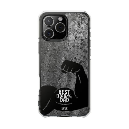 Clear Magnetic Phone Case – Best Dad Ever