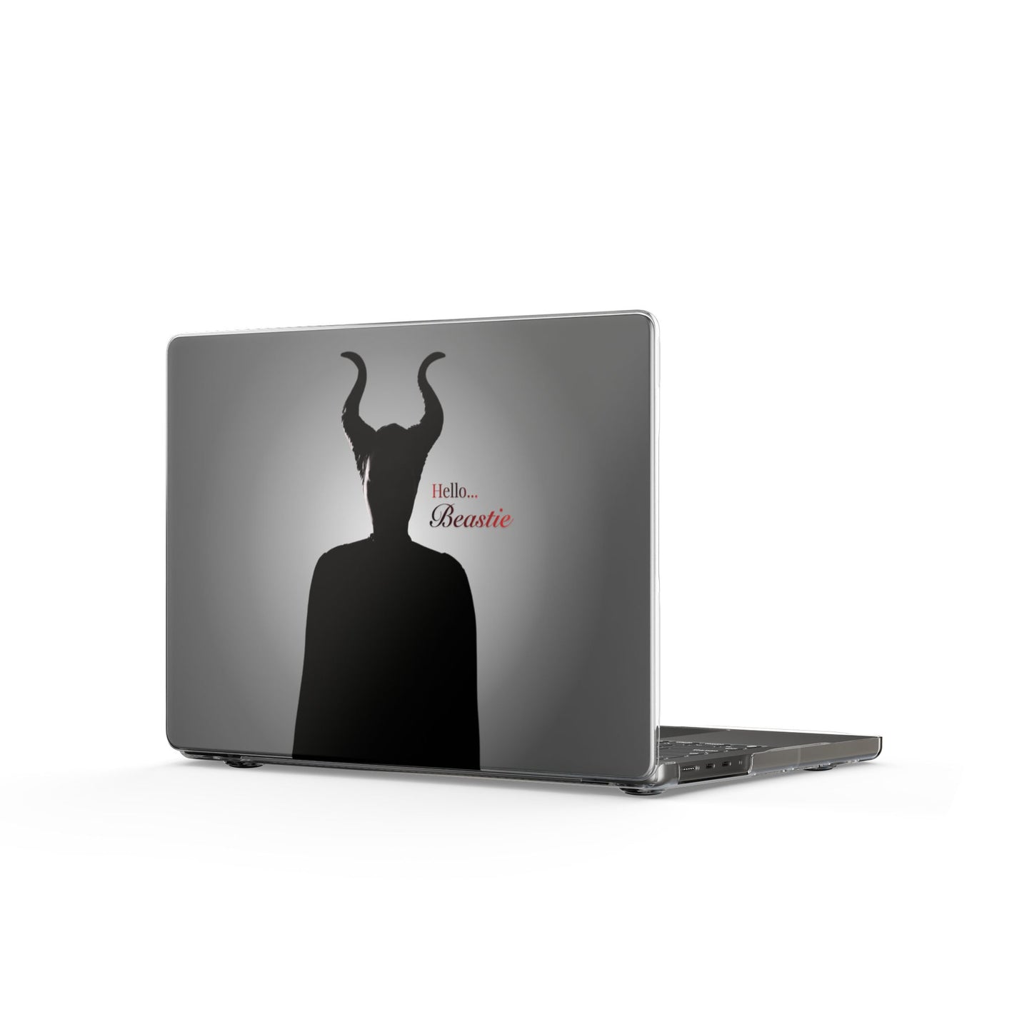 Clear Laptop Case – Hello Beastie