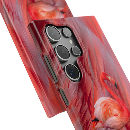 Snap Phone Case – Scarlet Plume