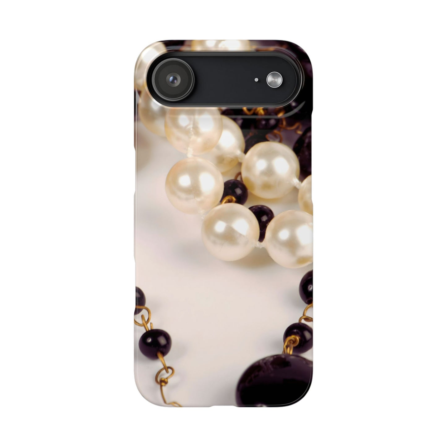 Snap Phone Case – Noir Pearl
