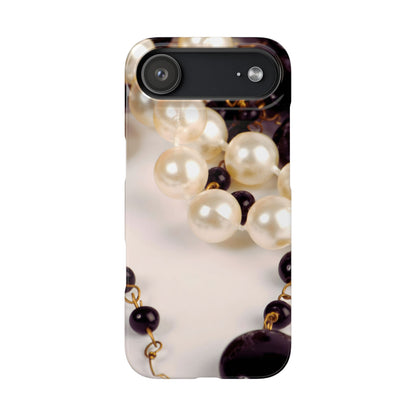 Snap Phone Case – Noir Pearl